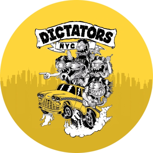 Dictators, The Dictators Motiv 3 Anstecker mit Sicherheitsnadel Ø 25mm