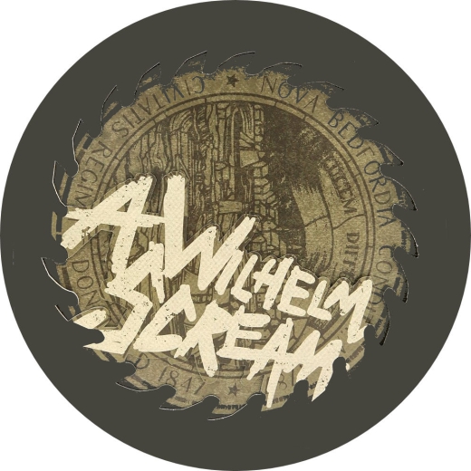 A Wilhelm Scream Motiv 2 Anstecker mit Sicherheitsnadel Ø 25mm