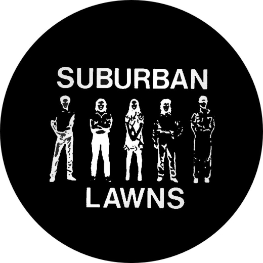 Suburban Lawns Motiv 5 Anstecker mit Sicherheitsnadel Ø 25mm