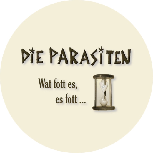 Parasiten, Die Parasiten Motiv 1 Anstecker mit Sicherheitsnadel Ø 25mm