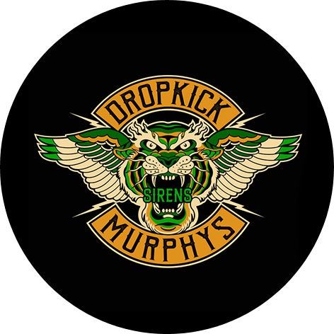 Dropkick Murphys Motiv M Anstecker mit Sicherheitsnadel Ø 25mm