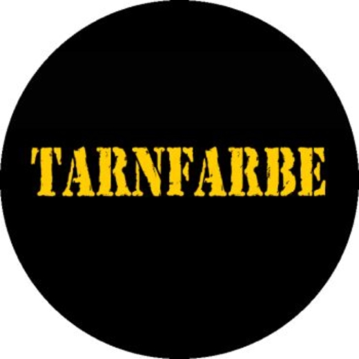 Tarnfarbe Motiv 1 Anstecker mit Sicherheitsnadel Ø 25 mm