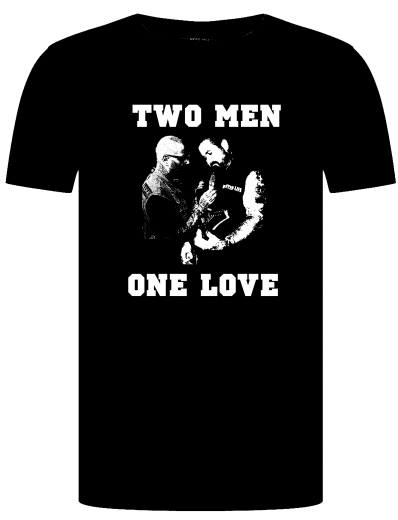 Two Men One Love T-Shirt Größe M Bio/Fair Trade