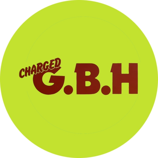 GBH Charged G.B.H. Motiv 3 Anstecker mit Sicherheitsnadel Ø 25 mm