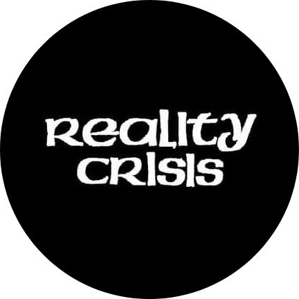 Reality Crisis Motiv 1 Anstecker mit Sicherheitsnadel Ø 25mm