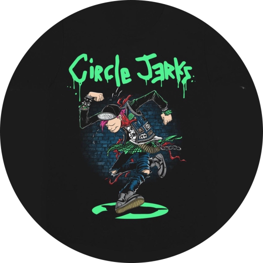 Circle Jerks Motiv 4 Anstecker mit Sicherheitsnadel Ø 25mm