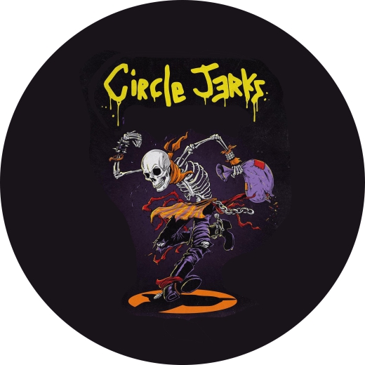 Circle Jerks Motiv 3 Anstecker mit Sicherheitsnadel Ø 25mm