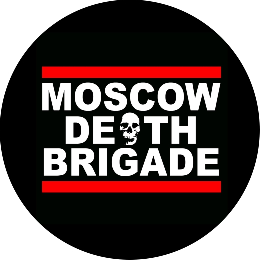 Moscow Death Brigade Motiv 1 Anstecker mit Sicherheitsnadel Ø 25mm