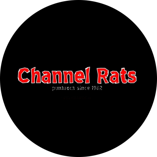 Channel Rats Motiv 1 Anstecker mit Sicherheitsnadel Ø 25mm