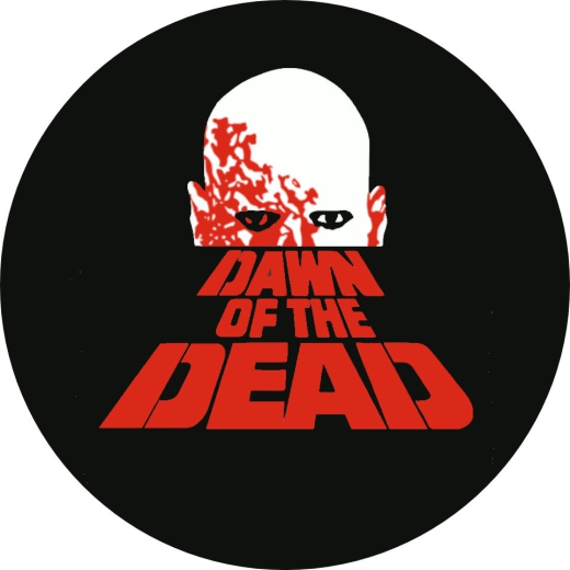 Dawn Of The Dead Motiv 1 Anstecker mit Sicherheitsnadel Ø 25 mm