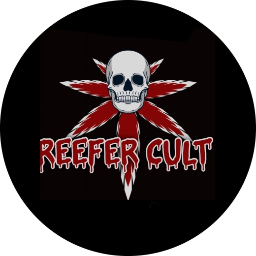 Reefer Cult Motiv 1 Anstecker mit Sicherheitsnadel Ø 25 mm