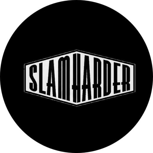 Slamharder Motiv 1 Anstecker mit Sicherheitsnadel Ø 25 mm