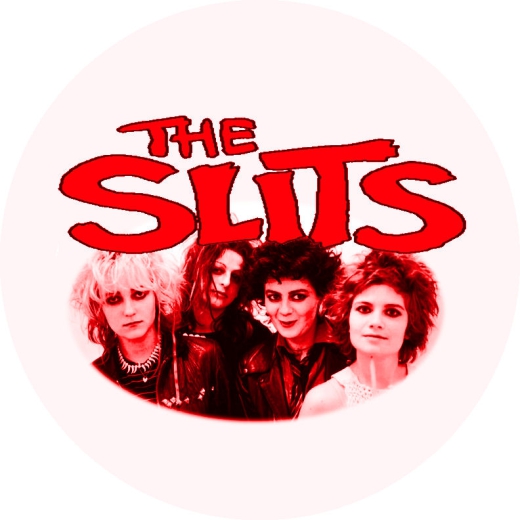 Slits, The Slits Motiv A Anstecker mit Sicherheitsnadel Ø 25mm