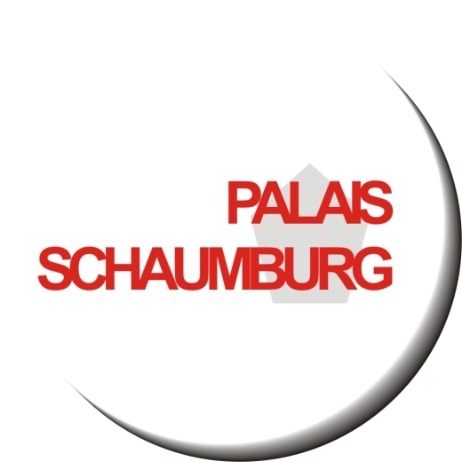 Palais Schaumburg Motiv 2 Anstecker mit Sicherheitsnadel Ø 25mm