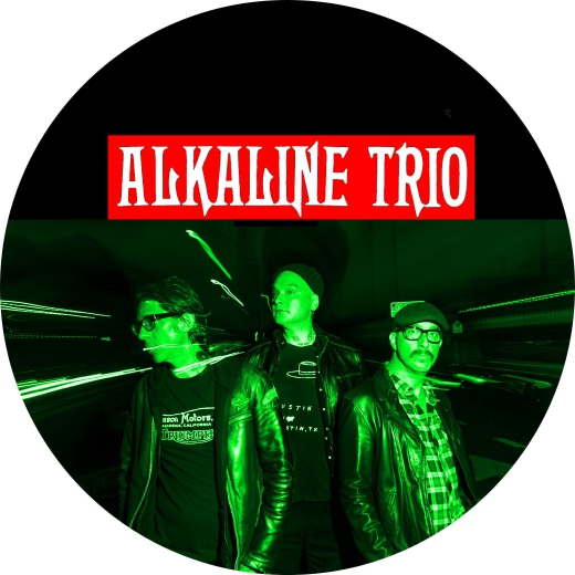 Alkaline Trio Motiv 2 Anstecker mit Sicherheitsnadel Ø 25 mm