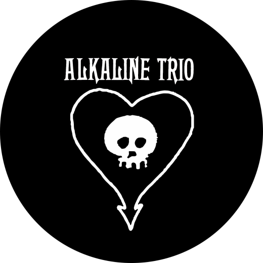 Alkaline Trio Motiv 4 Anstecker mit Sicherheitsnadel Ø 25 mm