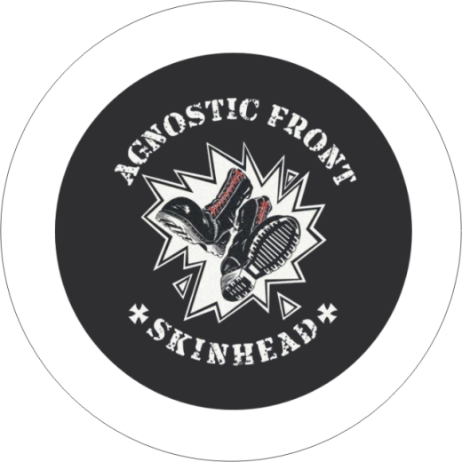 Agnostic Front Motiv 1 Anstecker mit Sicherheitsnadel Ø 25mm