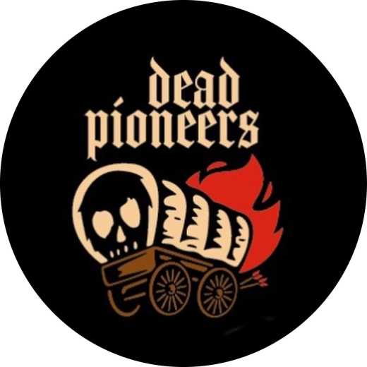 Dead Pioneers Motiv 1 Anstecker mit Sicherheitsnadel Ø 25 mm