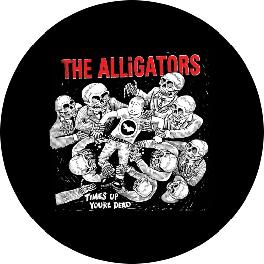 Alligators, The Alligators Motiv 1 Anstecker mit Sicherheitsnadel Ø 25 mm