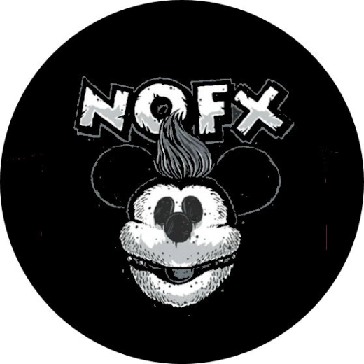 NOFX Motiv 36 Anstecker mit Sicherheitsnadel Ø 25 mm