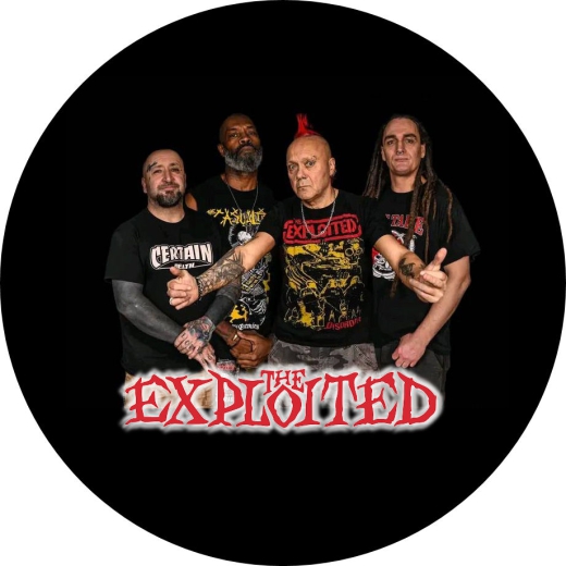 Exploited, The Exploited Motiv D Anstecker mit Sicherheitsnadel Ø 25mm