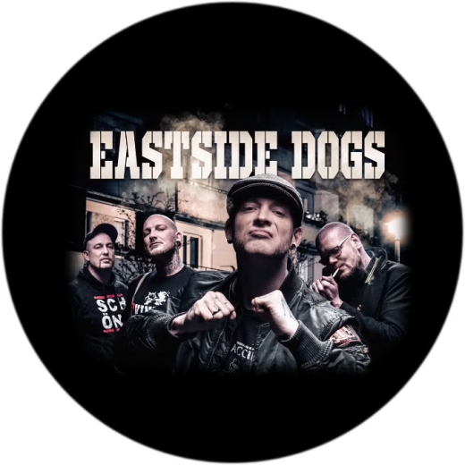 Eastside Dogs Motiv 1 Anstecker mit Sicherheitsnadel Ø 25 mm