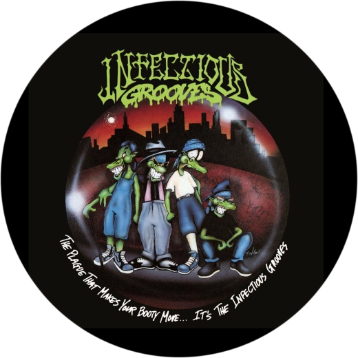 Infectious Grooves Motiv 1 Anstecker mit Sicherheitsnadel Ø 25 mm