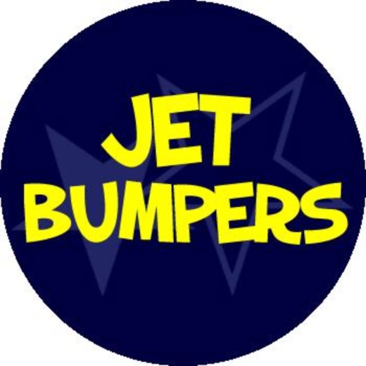 Jet Bumpers Motiv 1 Anstecker mit Sicherheitsnadel Ø 25mm