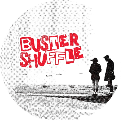 Buster Shuffle Motiv 1 Anstecker mit Sicherheitsnadel Ø 25 mm