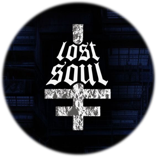 Lost Soul Motiv 1 Anstecker mit Sicherheitsnadel Ø 25 mm