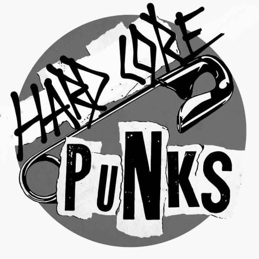 Hard Core Punks Hardcore Punks Motiv 1 Anstecker mit Sicherheitsnadel Ø 25 mm