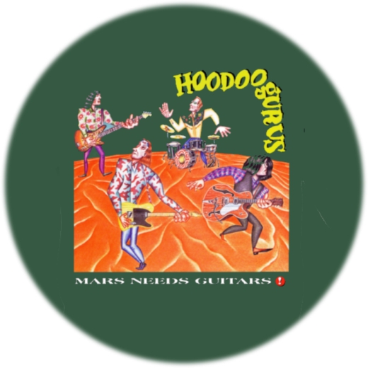 Hoodoo Gurus Motiv 7 Anstecker mit Sicherheitsnadel Ø 25mm