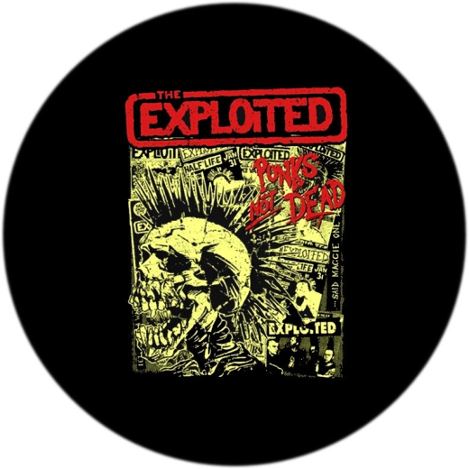 Exploited, The Exploited Motiv H Anstecker mit Sicherheitsnadel Ø 25mm