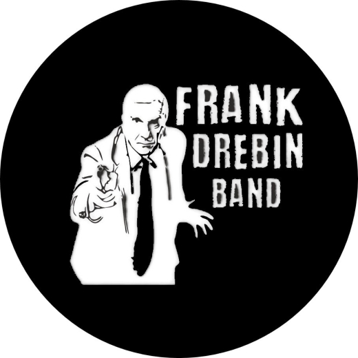 Frank Drebin Band Motiv 1 Anstecker mit Sicherheitsnadel Ø 25 mm