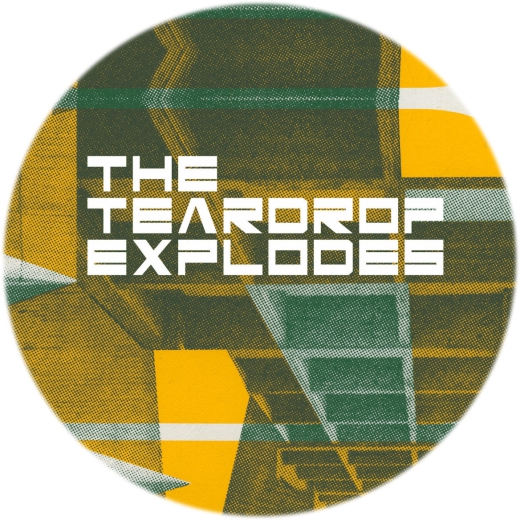 Teardrop Explodes, The Teardrop Explodes Motiv 1 Anstecker mit Sicherheitsnadel Ø 25 mm