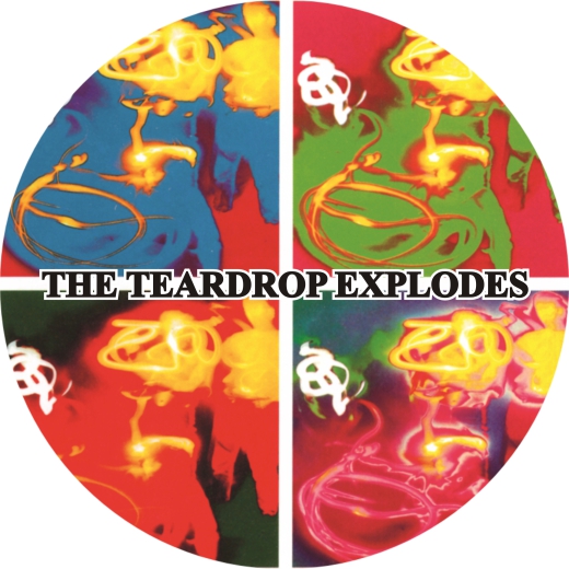 Teardrop Explodes, The Teardrop Explodes Motiv 3 Anstecker mit Sicherheitsnadel Ø 25 mm