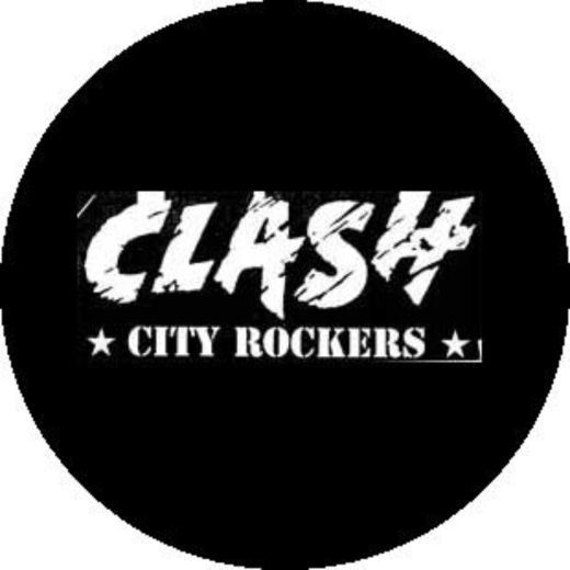 Clash, The Clash Motiv A Anstecker mit Sicherheitsnadel Ø 25mm