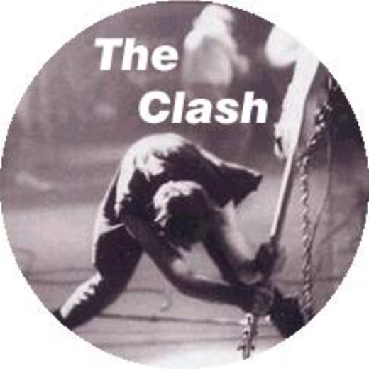 Clash, The Clash Motiv I Anstecker mit Sicherheitsnadel Ø 25mm