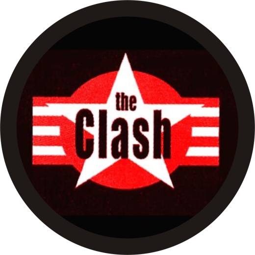 Clash, The Clash Motiv K Anstecker mit Sicherheitsnadel Ø 25mm