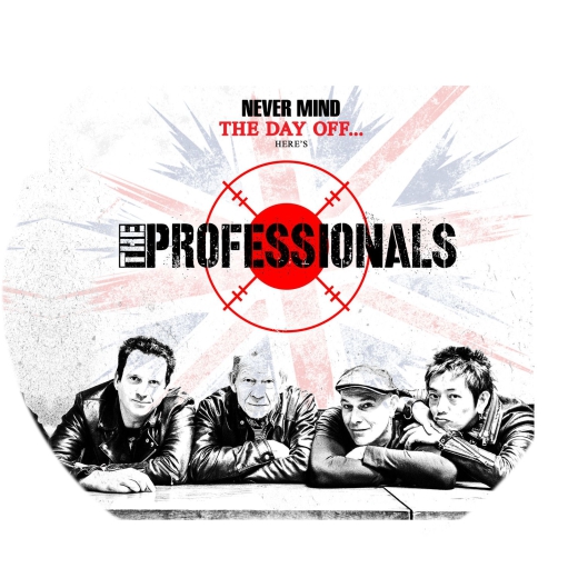 Professionals, The Professionals Motiv 8 feat. Glen Matlock Anstecker mit Sicherheitsnadel Ø 25 mm