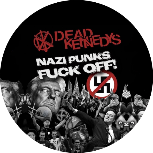 Dead Kennedys Motiv 02 Anstecker mit Sicherheitsnadel Ø 25 mm