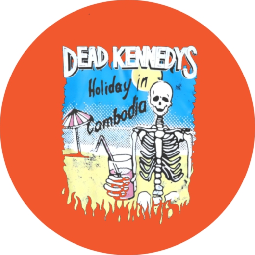 Dead Kennedys Motiv 41 Anstecker mit Sicherheitsnadel Ø 25 mm