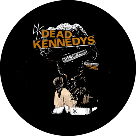 Dead Kennedys Motiv 28 Anstecker mit Sicherheitsnadel Ø 25 mm