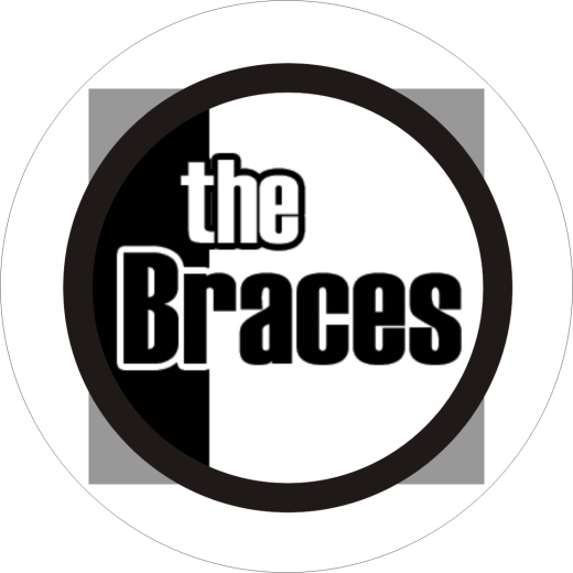 Braces, The Braces Motiv 1 Anstecker mit Sicherheitsnadel Ø 25 mm