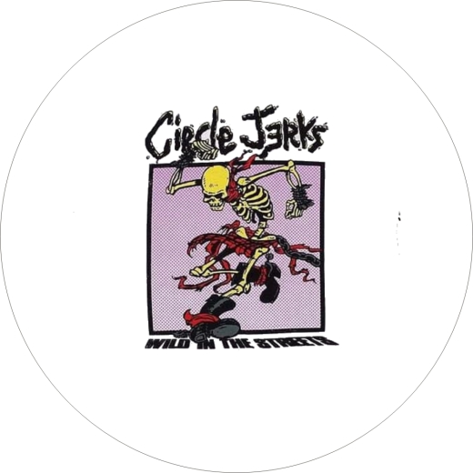 Circle Jerks Motiv C Anstecker mit Sicherheitsnadel Ø 25mm