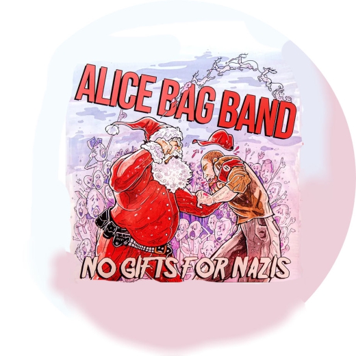 Alice Bag Band Motiv 1 Anstecker mit Sicherheitsnadel Ø 25 mm