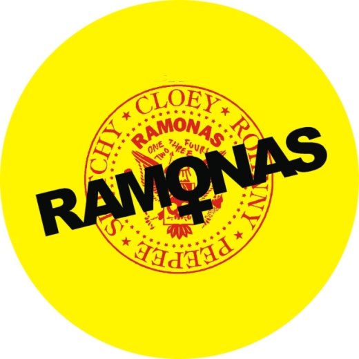 Ramonas, The Ramonas Motiv 2 Anstecker mit Sicherheitsnadel Ø 25mm