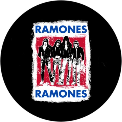 Ramones, The Ramones Motiv 15 Anstecker mit Sicherheitsnadel Ø 25mm