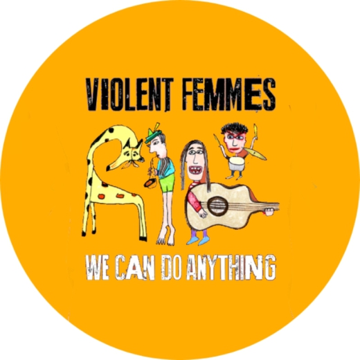 Violent Femmes Motiv 3 Anstecker mit Sicherheitsnadel Ø 25mm