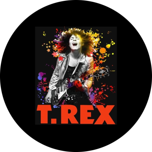 T. Rex Marc Bolan Motiv 6 Anstecker mit Sicherheitsnadel Ø 25mm